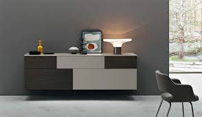 Incontro Sideboard I By Sangiacomo Italy Fronts Th 30 20 Incontro In Grey Oak Veneer And Matt Ardesia Lacquer Manufactured By San Giac Furniture Resource Furniture Transforming Furniture