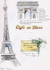 James Noel Smith Friend And Johnson Eiffel Tower Arc De Triomphe Travel Art Journal Paris Poster Eiffel Tower Photography
