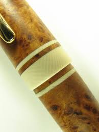 Image result for mammoth bone inlay fountain pen