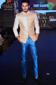 Sumit Dasgupta walks the ramp