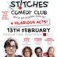 STITCHES Comedy Club - The Festival Hall, Festival Hall, Heath Rd Event Image