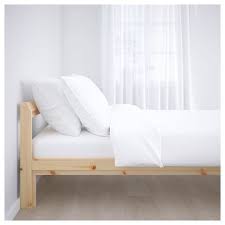 neiden luroy cift kisilik karyola cam 140x200 cm ikea yatak odalari bed frame wood bed frame bed slats