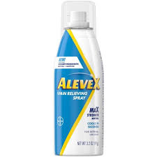 Alevex Topical Pain Reliever Spray 3 2oz Target