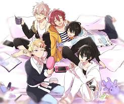 ensemble stars koga mao ritsu mika and arashi ensemble stars anime guys anime boy