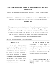 Low income housing allocation system in malaysia: Architecture For Change Case Studies For Sustainable Living In Malaysia By Hajar Shahrain Issuu