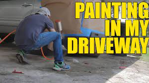 With that said, i have had pretty good success with behr marquee exterior paint and primer in one. Painting Car Parts Outside Youtube