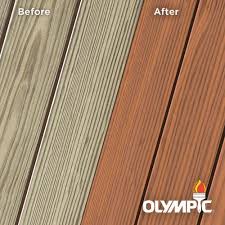 Once you've lightened the wood, you may add a lighter color of stain. Exterior Wood Stain Colors Redwood Wood Stain Colors From Olympic Com