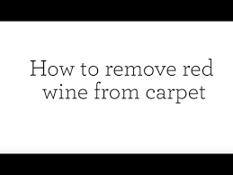 Maybe you would like to learn more about one of these? How To Get Red Wine Out Of Carpet Good Housekeeping Uk Youtube