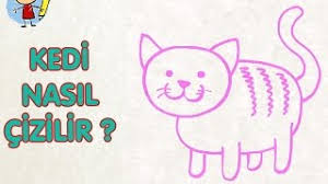 Cocuklar Icin Kedi Cizimi Cocuk Icin Resim Cizmek Resim Nasil Cizilir Cizme Teknikleri Youtube