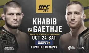 Complete list and details of all the olympic games sports and events which are part of the modern summer games. Ufc 254 Khabib Nurmagomedov Vs Justin Gaethje Date Time Channel Fight Card And Latest Odds Daily Mail Online