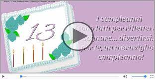 Auguri Buon Compleanno 13 Anni