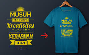 Download Trik Membuat Presentasi Desain Kaos Untuk Toko Online Idesainesia