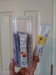 Crystal light 2 qt packets. Use The Container The 2 Quart Crystal Light Packets Come In To Hold The Single Packets As Well Now You C Crystal Light Containers Crystal Light Quarts Crystal