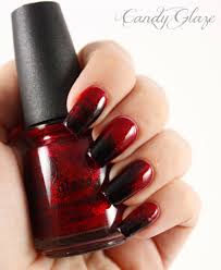 A great design that has matte black coloring and a cute little moon in the corner. Red And Black Nails For You To Try Pretty Designs