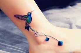 48 Greatest Hummingbird Tattoos Of All Time Tattoos Foot Tattoos Tattoos For Daughters