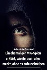 Ein Ehemaliger Mi6 Spion Erklart Wie Ihr Euch Alles Merkt Ohne Es Aufzuschreiben Gehirn Trainieren Gedachtnis Trainieren Merken