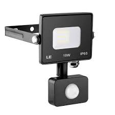 Pir motion with light sensor, (fall/recessed ceiling mounted) (set of 1). Le 10w Led Floodlight Pir Sensor 800lm Daylight 5000k