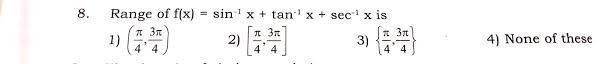 Domain Of Sin 1 2x Is