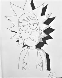 Pin By Rose Wilson On Titulos Bonitos In 2020 Rick And Morty Drawing Rick And Morty Tattoo Graffiti Drawing