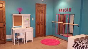 My Daughter S Zebra Print Dance Studio Theme Bedroom Love The Electric Blue Paint Tidy Bedroom Dance Bedroom Dance Rooms