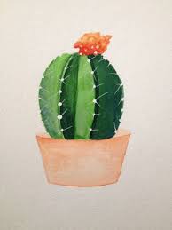 It seems like every store i walk into has them in some form or another (statues, fabric if watercolor is something you've always wanted to try, then my goal is to show you how super easy it is to play with. Best 25 Cactus Drawing Ideas On Pinterest Cactus Art Watercolor Cactus Succulent Art Watercolor Painting Etsy