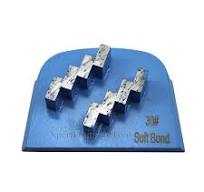 2 Zigzag Segmented Lavina Diamond Floor Grinding Shoes ...