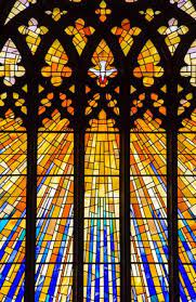 Each individual window is so designed to show that all paths lead to the center window which depicts the sacrament of the eucharist, the core of our faith. Why Do So Many Catholic Churches Feature Stained Glass Windows Cumberland Stained Glass