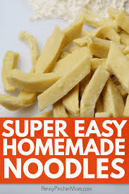 Easy Homemade Noodles Recipe Easy Homemade Noodles Noodle Recipes Homemade Noodle Recipes Easy