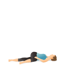 Yoga Pose Supine Spinal Twist Twist Yoga Yoga Illustration Easy Yoga Workouts