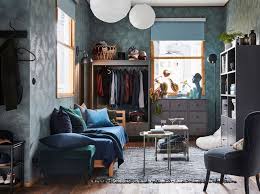 How To Furnish A One Room Apartment And Find Room For All Of Your Stuff Find Functional Solutions For Every Corner You Have Us Bedroom Inspirations Ikea Room