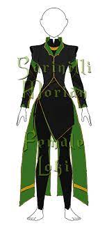 Female loki cosplay costume marvel comics cosplay with fur cape acgcosplay. Female Loki Costume Design By Sarinilli On Deviantart