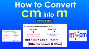 For example, to convert 10 m2 to cm2, multiply 10 by 10000, that makes 100000 cm2 in 10 m2. Cm To M 2 Easy Steps Mashup Math