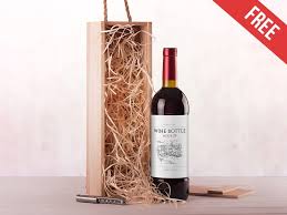 Wine Bottle Free Psd Mockup Free Wine Bottles Wine Bottle Free Wine