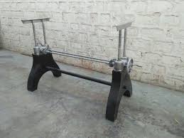 A Beautiful Beginning Or Finish To Any Masterpiece Add The Table Top Of Your Choise To This Cast Iron Vintage Iron Table Legs Iron Table Cast Iron Table Legs