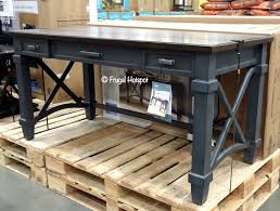 Quick review of costco's 6 foot portable folding table. Costco Bayside Furnishings Ashcroft 60 Writing Desk 299 99