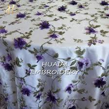 Find & download free graphic resources for floral pattern. Hualai Purple Round Organza Flower Embroidered Table Cloth For Wedding China Table Cloth Floral And Purple Round Table Cloth Price Made In China Com