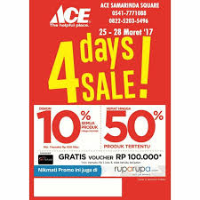 Free delivery offer excludes same day delivery. Ace Hardware Samarinda Square Posts Facebook