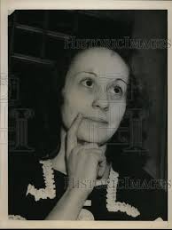 1940 Press Photo Norristown Pa Mrs. Mildred McCabe at inquest.