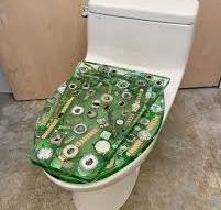 A MATTER OF TIME Toilet Seat