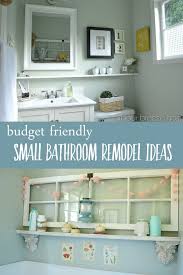 Its like they blew their budget on that shower and left the rest of the bathroom as is… Farmhouse Style Budget Bathroom Remodel Before And After Harbour Breeze Home