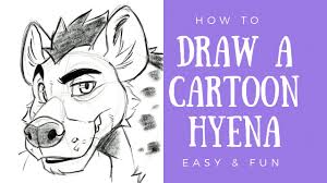 How To Draw A Cartoon Hyena Step By Step Youtube 55+ projects for cartoons, caricatures & comic portraits. how to draw a cartoon hyena step by step