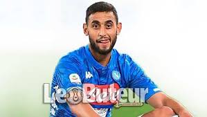 Faouzi ghoulam lors d'un match avec naples. Naples Gattuso Allume Ghoulam Algerie