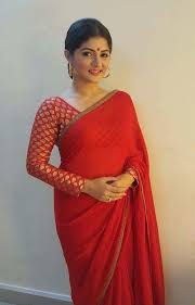 It reveals the body shape in a sensual way no other saree can do. Srabanti Chatterjee