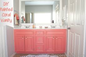 coral reef and agreeable gray {bathroom