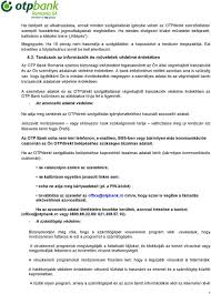Please note that mode of otp authentication for internet banking/yono lite will changed to state bank secure otp. Hasznalati Utmutato Otpdirekt Szolgaltatas Pdf Ingyenes Letoltes