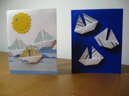 Idéal pour la déco de vos coussins ou linge de maison. Pin By Anne Marie Renand On Naughtical For My Boys Paper Crafts Origami Cards Origami Easy