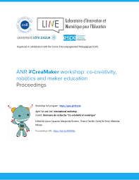 Exemple de lettre de motivation pour une licence d'économie. Pdf Co Creativity Robotics And Maker Education
