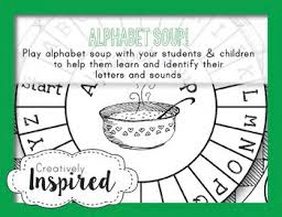 Alphabet soup is the name of the latest game our administrative team is very. Alphabet Soup Game Worksheets Teachers Pay Teachers