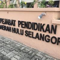 Masjid sultan salahuddin abdul aziz shah. Pejabat Pelajaran Daerah Hulu Selangor Kkb Government Building