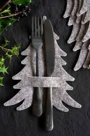 Christmas Dinner Tableware Dining Decor Rockett St George Christmas Tree Napkins Felt Christmas Tree Felt Christmas